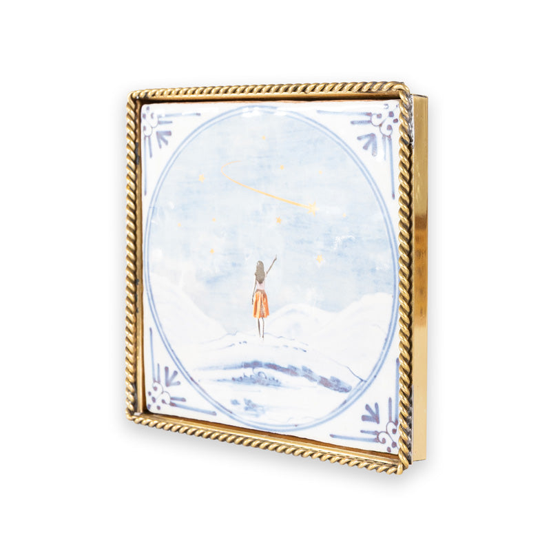 Golden Twisted frame