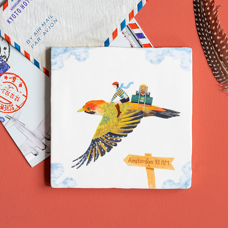 Travelling bird