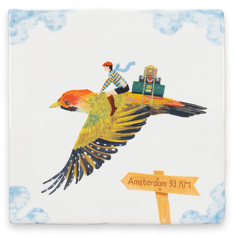 Travelling bird