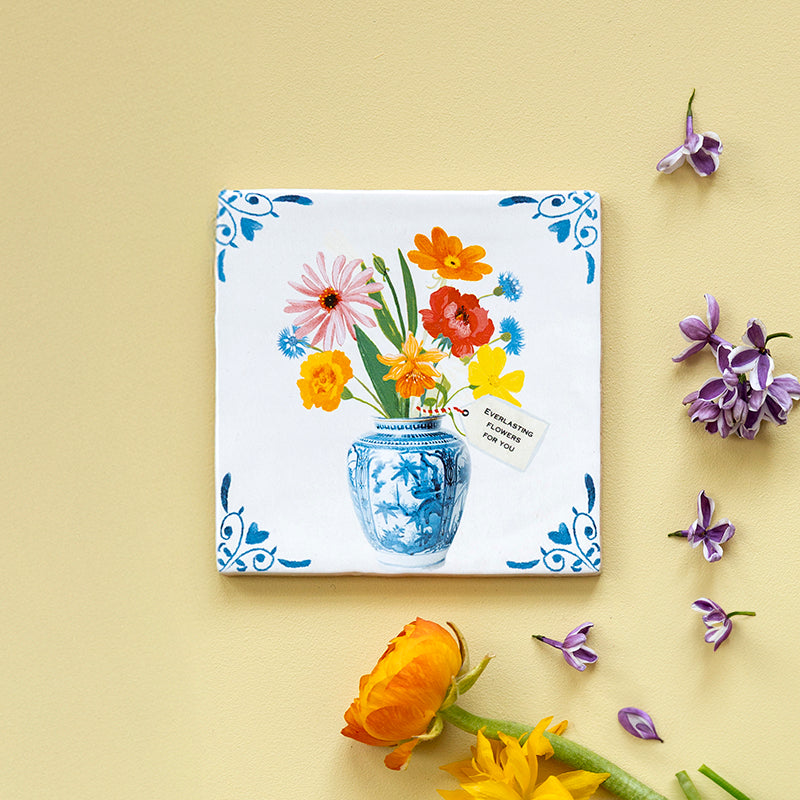 A vase with love and bliss