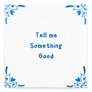 A note to you, in Delft Blue tegeltje Storytiles
