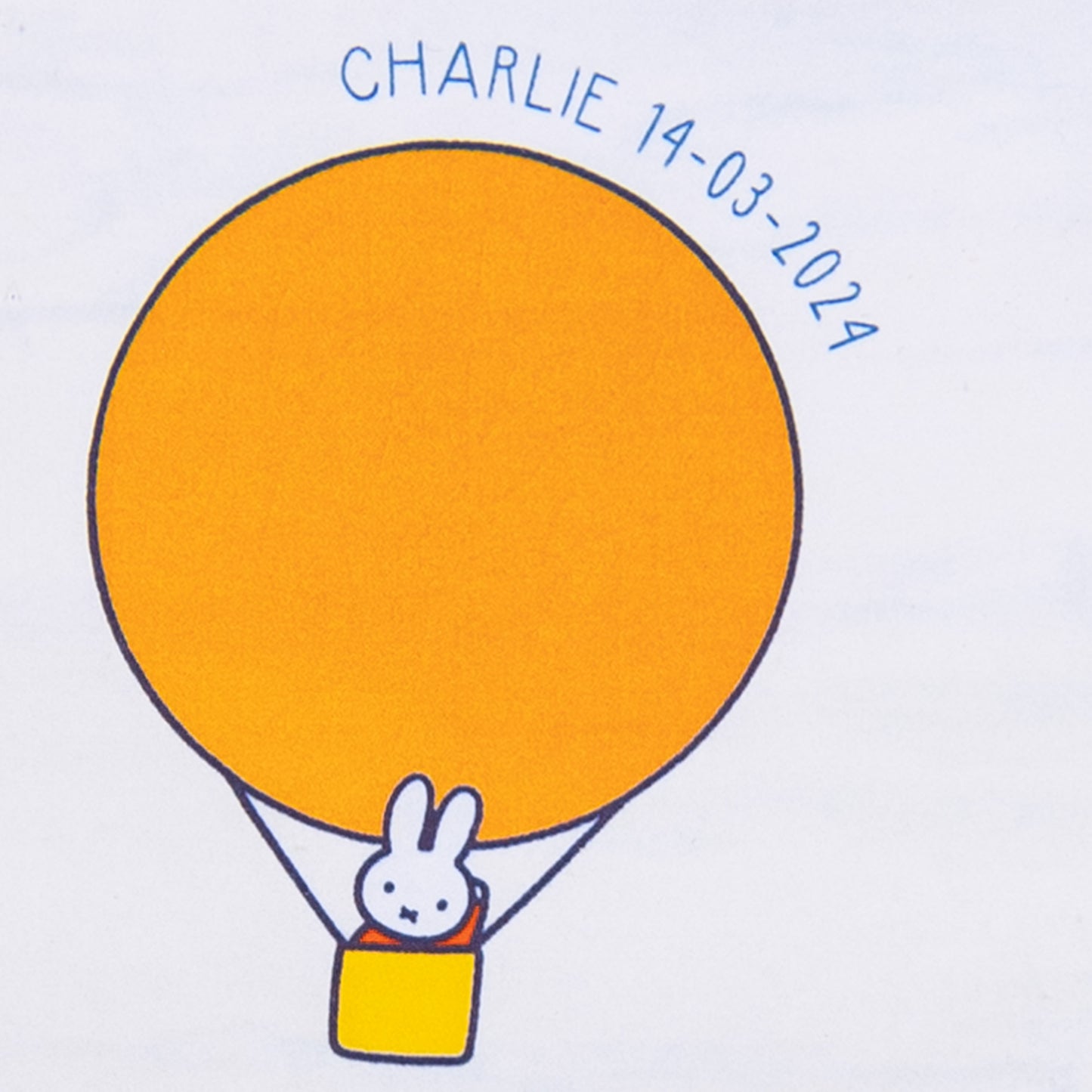 Adventurous miffy (orange)