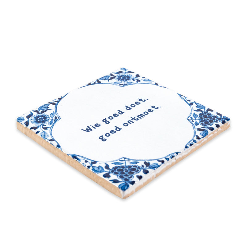 Authentic Old Dutch delfts blauw tegeltje