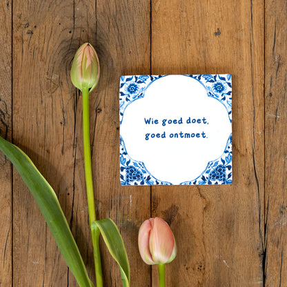 Authentic Old Dutch met eigen tekst