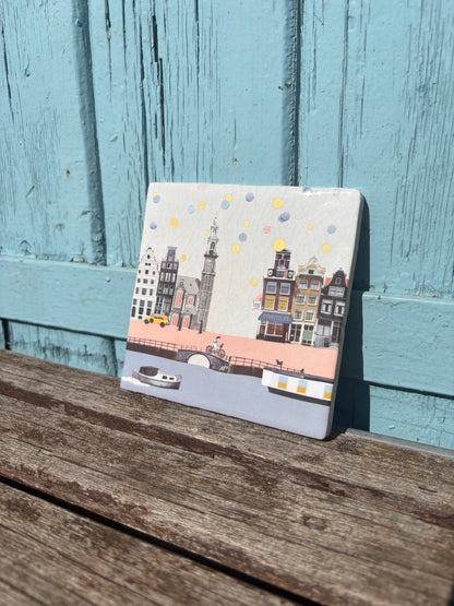 Het is feest in Amsterdam