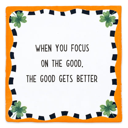 Lucky one Storytiles tegeltje