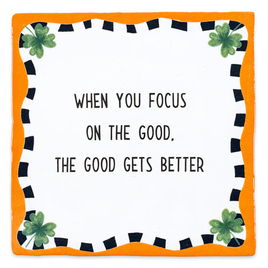 Lucky one Storytiles tegeltje