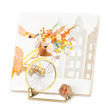 Tegelhouder Golden Holdie Violet Storytiles