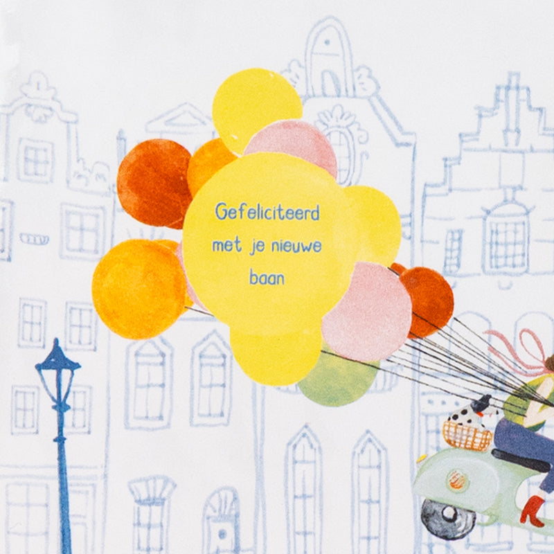 Tegeltje met eigen tekst balonnen