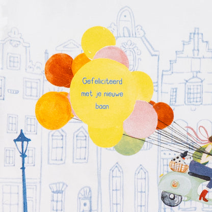 Tegeltje met eigen tekst balonnen