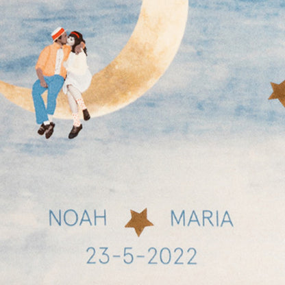 Tot de maan en terug