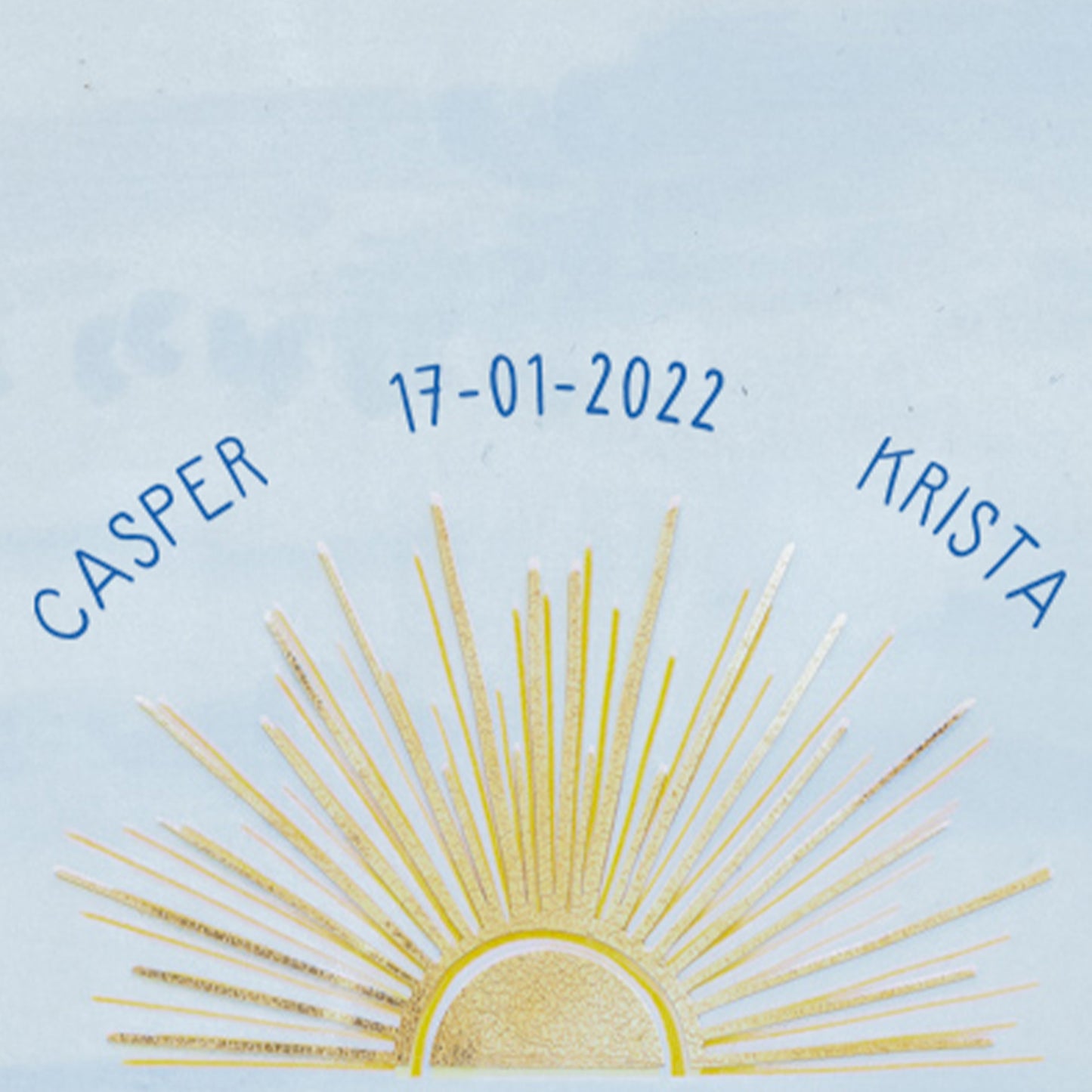 Samen de zon zien zakken