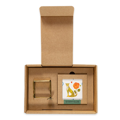 just to let you know giftset getoond als het geopend is