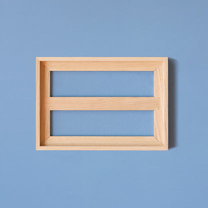 Eikenhouten frame voor meerdere tegels van StoryTiles. Beschikbaar voor 6 en 9 tegels